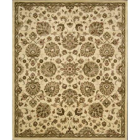NOURISON Jaipur Area Rug Collection Ivory 8 Ft 3 In. X 11 Ft 6 In. Rectangle 99446127914